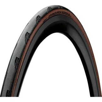 Continental Grand Prix 5000 S TR Tire - 700 x 25, Tubeless, Folding, TAN,, Vectran Breaker, LazerGrip, ACT