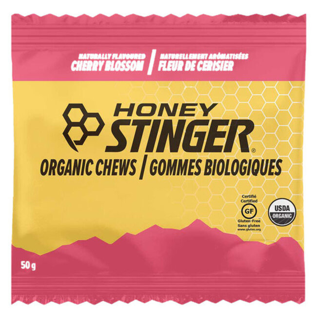 Honey Stinger, Organic, Jujubes énergétiques 50g, Cerises