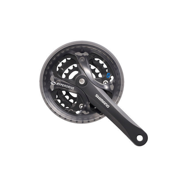 Shimano, Acera FC-M361, Pédalier, MTB, 6/7/8 vit., 22/32/42D, BCD:64/104, Square, 170mm, Noir