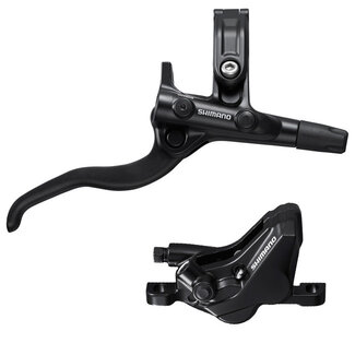Shimano, Deore BL-M4100 / BR-MT420, Frein à disque hydraulique VTT, Arrière, Post mount, Disque: Non inclus, Noir