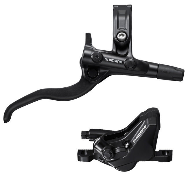 Shimano, Deore BL-M4100 / BR-MT420, Frein à disque hydraulique VTT, Arrière, Post mount, Disque: Non inclus, Noir