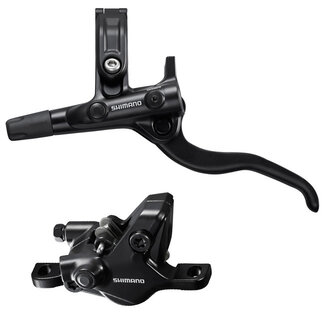 Shimano, Deore BL-M4100 / BR-MT410, Frein à disque hydraulique VTT, Avant, Post mount, Disque: Non inclus, Noir