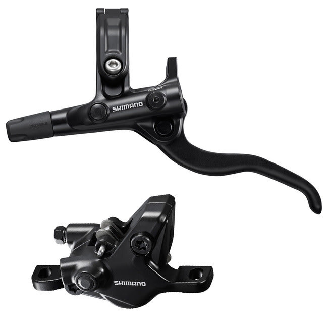 Shimano, Deore BL-M4100 / BR-MT410, Frein à disque hydraulique VTT, Avant, Post mount, Disque: Non inclus, Noir