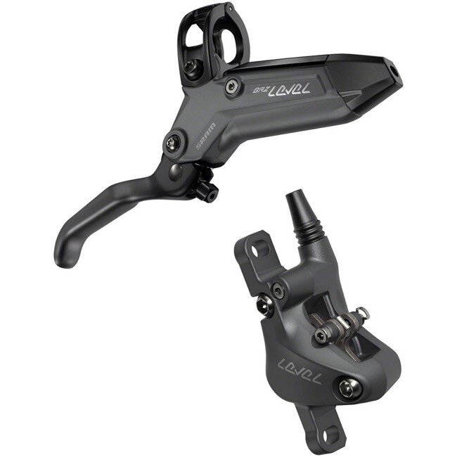 SRAM, Level Bronze Stealth 2P, Frein à disque hydraulique VTT, Arrière, Post mount, Gris