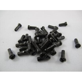 Sapim Nipple Aluminum 14mm, Black, Polyax