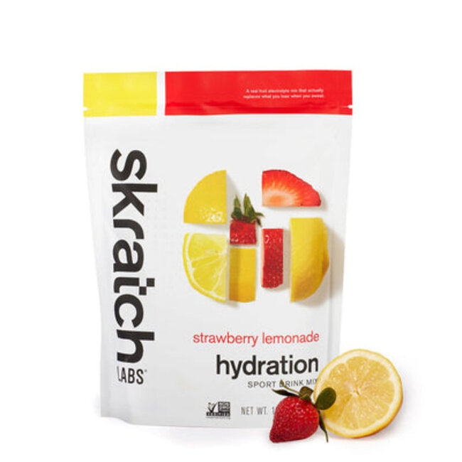 Skratch Labs Skratch Labs Hydration Sport Drink Mix - Strawberry Lemonade (440g)