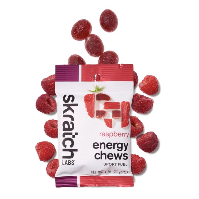 Skratch Labs Skratch Labs Energy Chews Sport Fuel - Raspberry