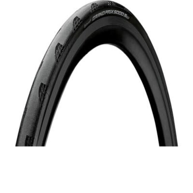 Continental Grand Prix 5000 S TR Tire - 700 x 28, Tubeless, Folding, Black, BlackChili, Vectran Breaker, LazerGrip, ACT