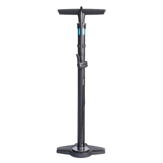 PRO Floorpump Touring Black with Integrated Gauge