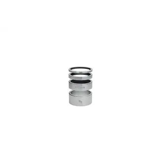 TITLE TITLE - Alloy Headset Spacer Kit  - Chrome