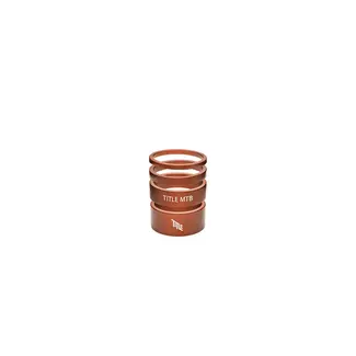 TITLE TITLE - Alloy Headset Spacer Kit - Bronze