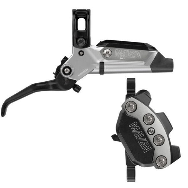 SRAM, Maven Ultimate Stealth, Frein à disque hydraulique VTT, Arrière, Post mount, Argent
