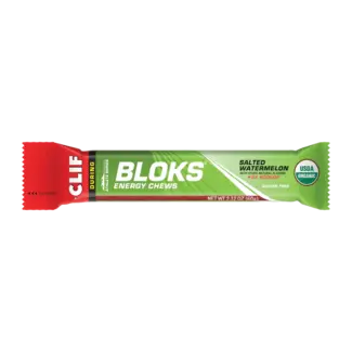 Clif Bloks, Jujubes, Melon d'eau salé