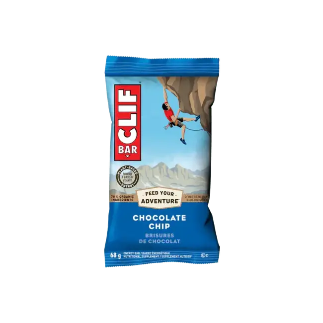 Clif Barre Barre énergétique Brisures de chocolat, 12x68g