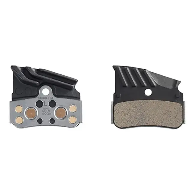 SHIMANO N04C METAL PAD W/ FIN & SPRING, 1 PAIR ONE