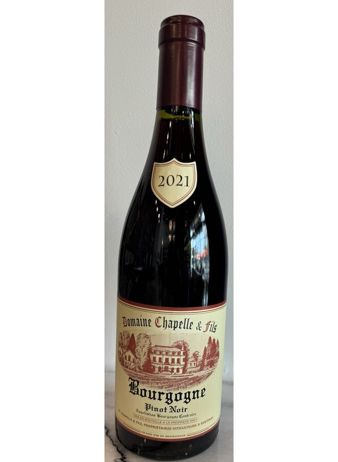 2021 Domaine Chapelle Bourgogne Pinot Noir