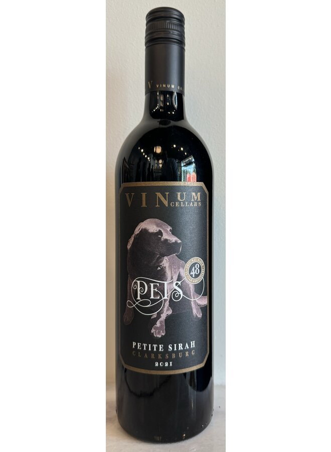 2021 Vinum Cellars Pets Petite Sirah