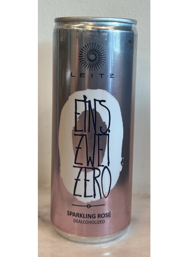 Weingut Leitz Zero Sparkling Rosé NA Cans