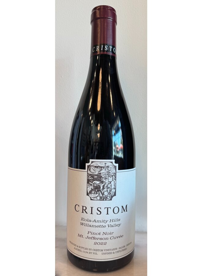 2022 Cristom Pinot Noir Mt Jefferson