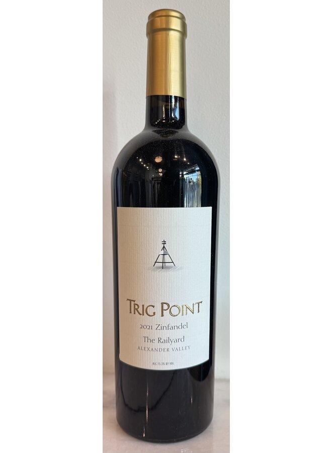 2021 Trig Point Zinfandel The Railyard Alexander Valley
