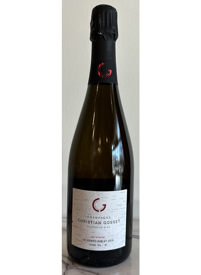2019 Christian Gosset Les Pierre’s Robert Grand Cru Blanc de Noirs Brut Nature Champagne