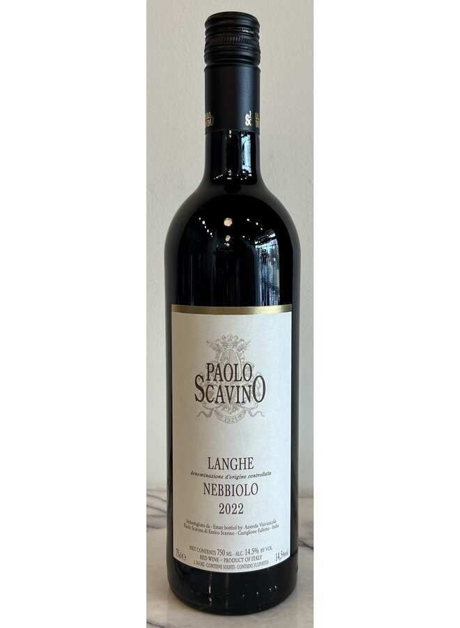2022 Scavino Nebbiolo Langhe