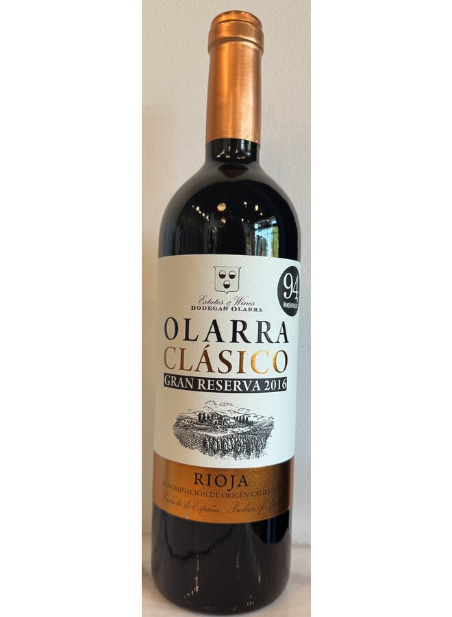 2016 Bodegas Olarra Classico Gran Reserva