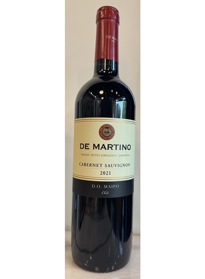 2021 De Martino Cabernet Sauvignon Organic