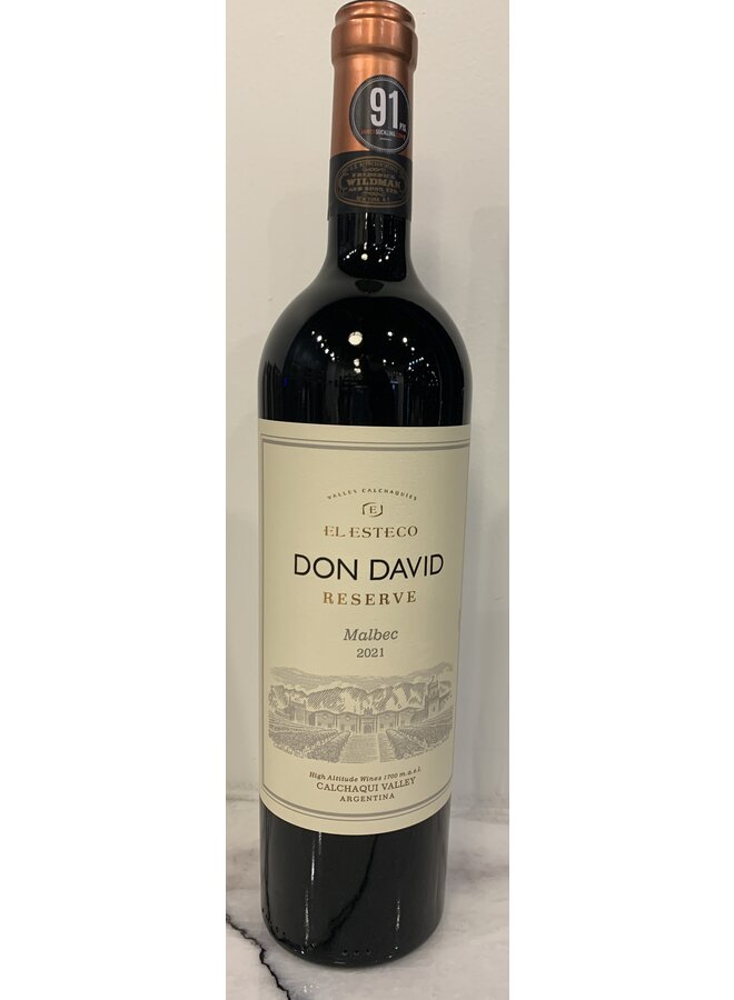 2023 El Esteco Don David Malbec