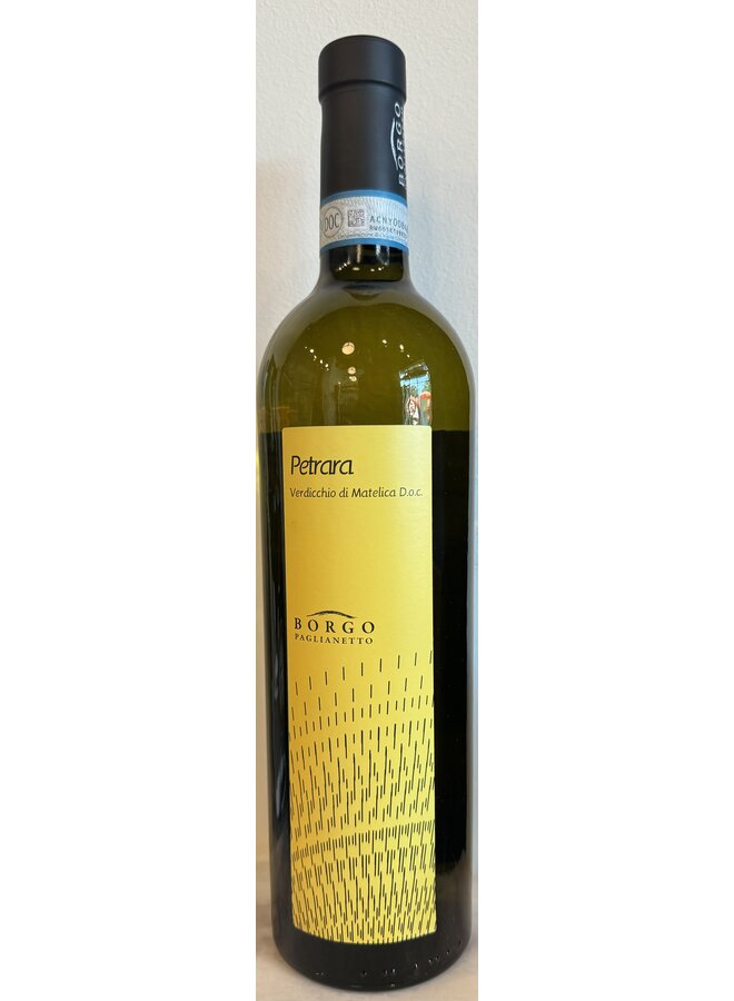 2022 Borgo Paglianetto Verdicchio di Matelica, Petrara