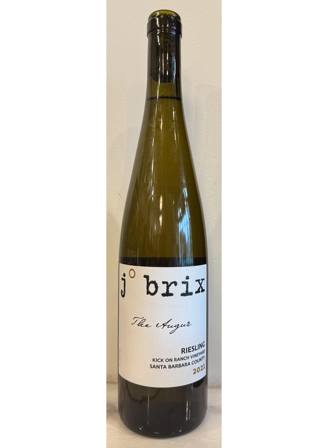 2021 J Brix The Augur Riesling Santa Barbara ‘Kick on Ranch’