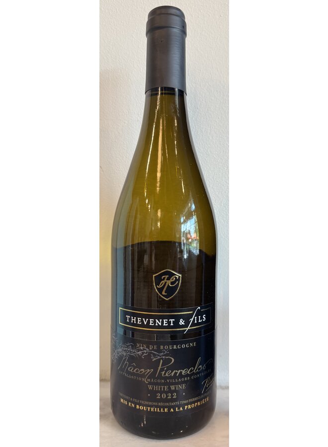 2022 Thevenet & Fils Macon Pierreclos Blanc