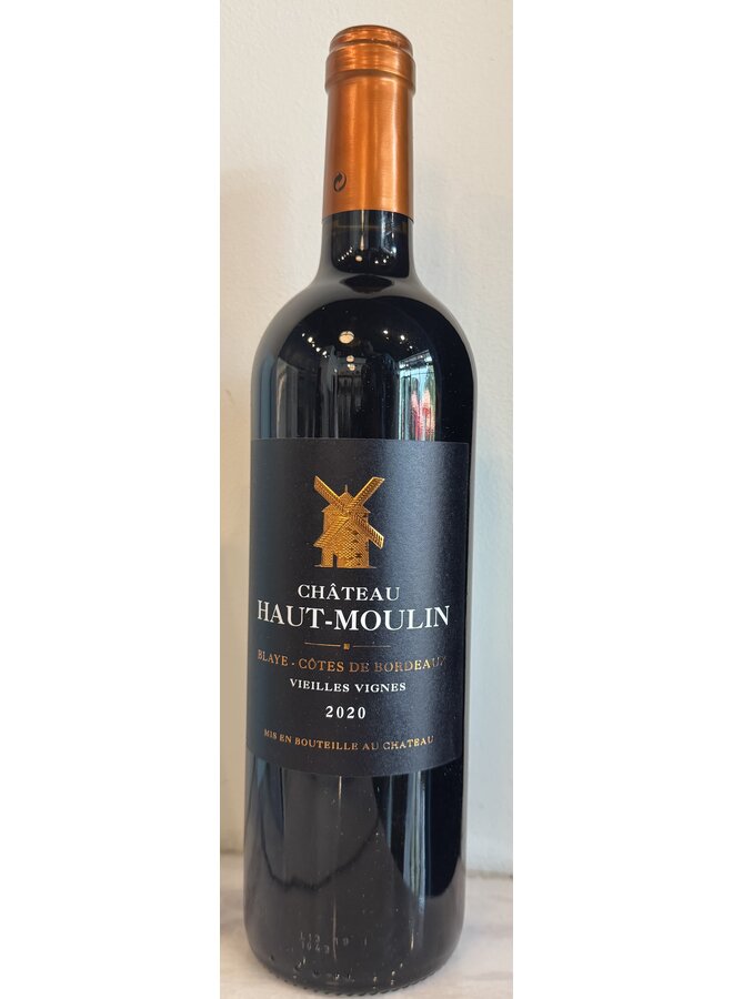 2020 Chateau Haut Moulin Blaye Côte de Bordeaux