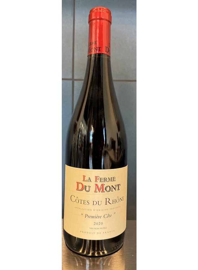 2020 La Ferme Du Mont Cotes Du Rhone Rouge Premiere Côtes