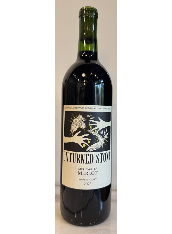 2023 Unturned Stone Moonwater Merlot Bennett Valley