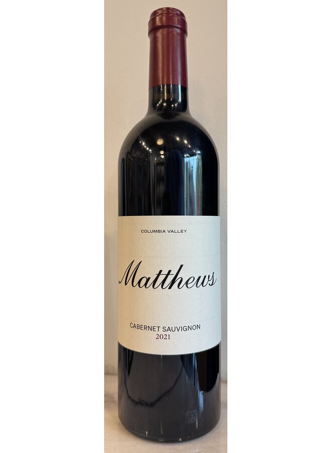 2021 Matthew’s Cabernet Sauvignon Columbia Valley