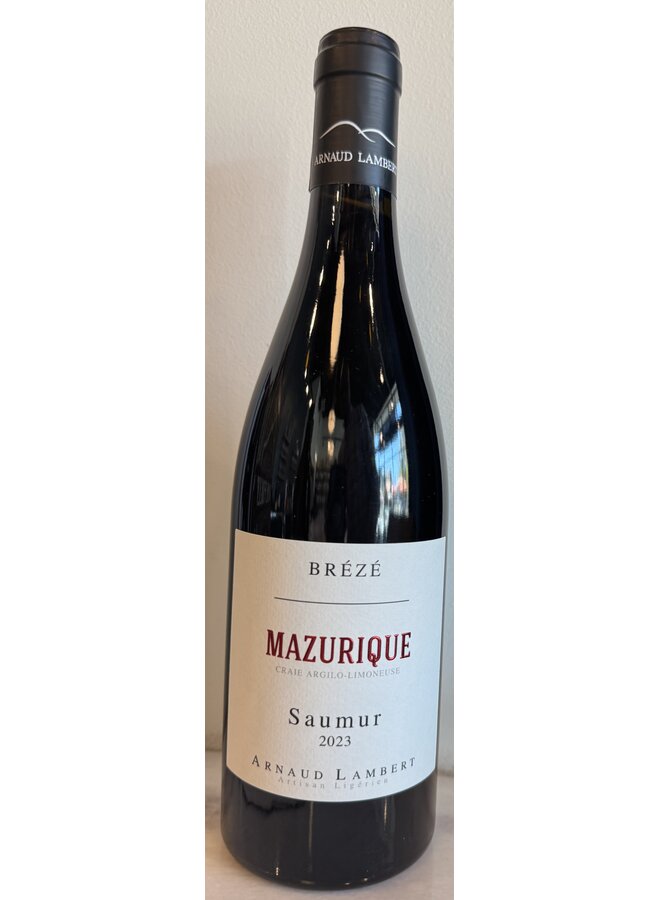 2023 Domaine Arnaud Lambert Saumur Rouge Clos Mazurique Brézé