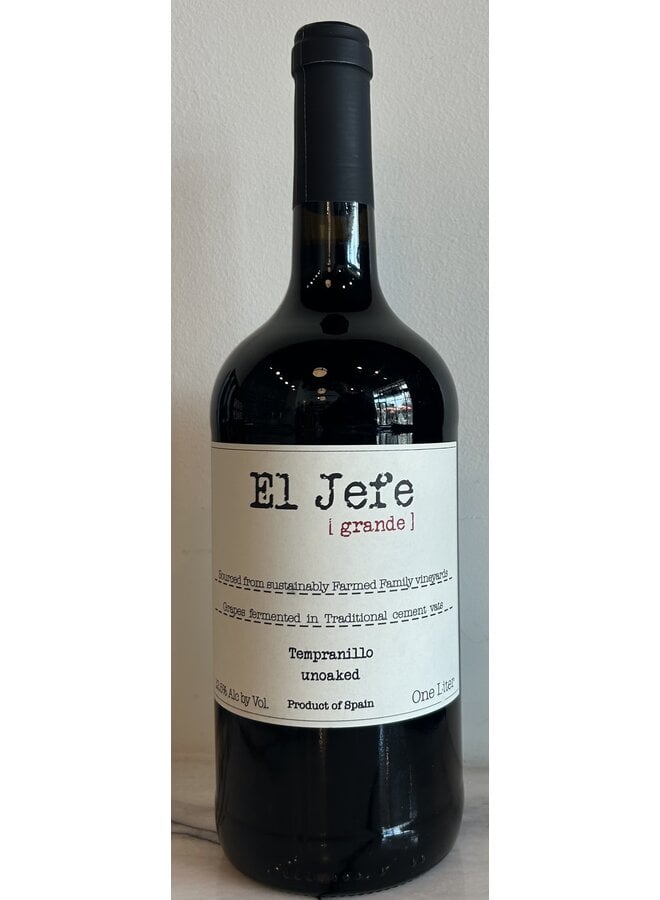 2024 El Jefe Tempranillo 1L