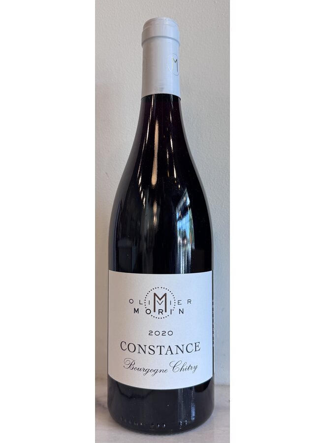 2020 Olivier Morin Bourgogne Chitry Rouge Constance