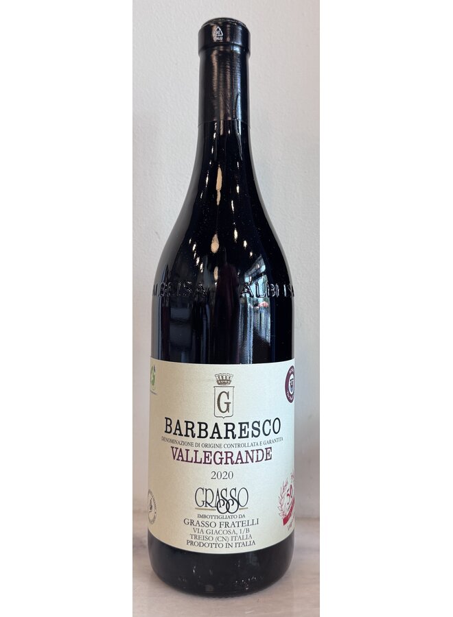 2020 Fratelli Grasso Barbaresco “Vallegrande”