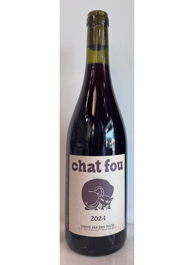 2024 Domaine Texier Chat Fou Côtes du Rhône Rouge