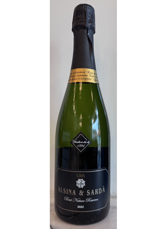 2022 Alsina & Sarda Cava Reserva Brut Nature