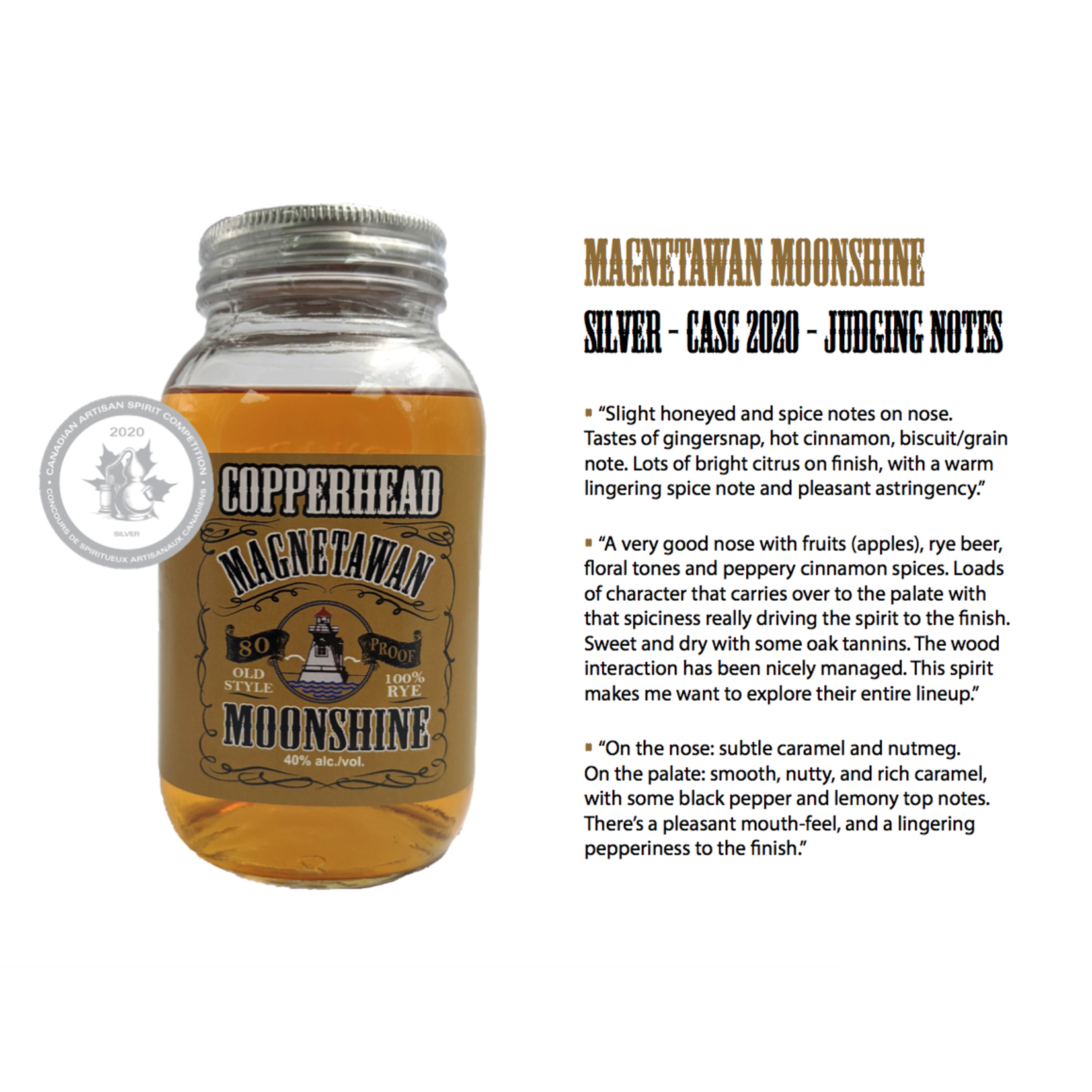 MAGNETAWAN RYE MOONSHINE