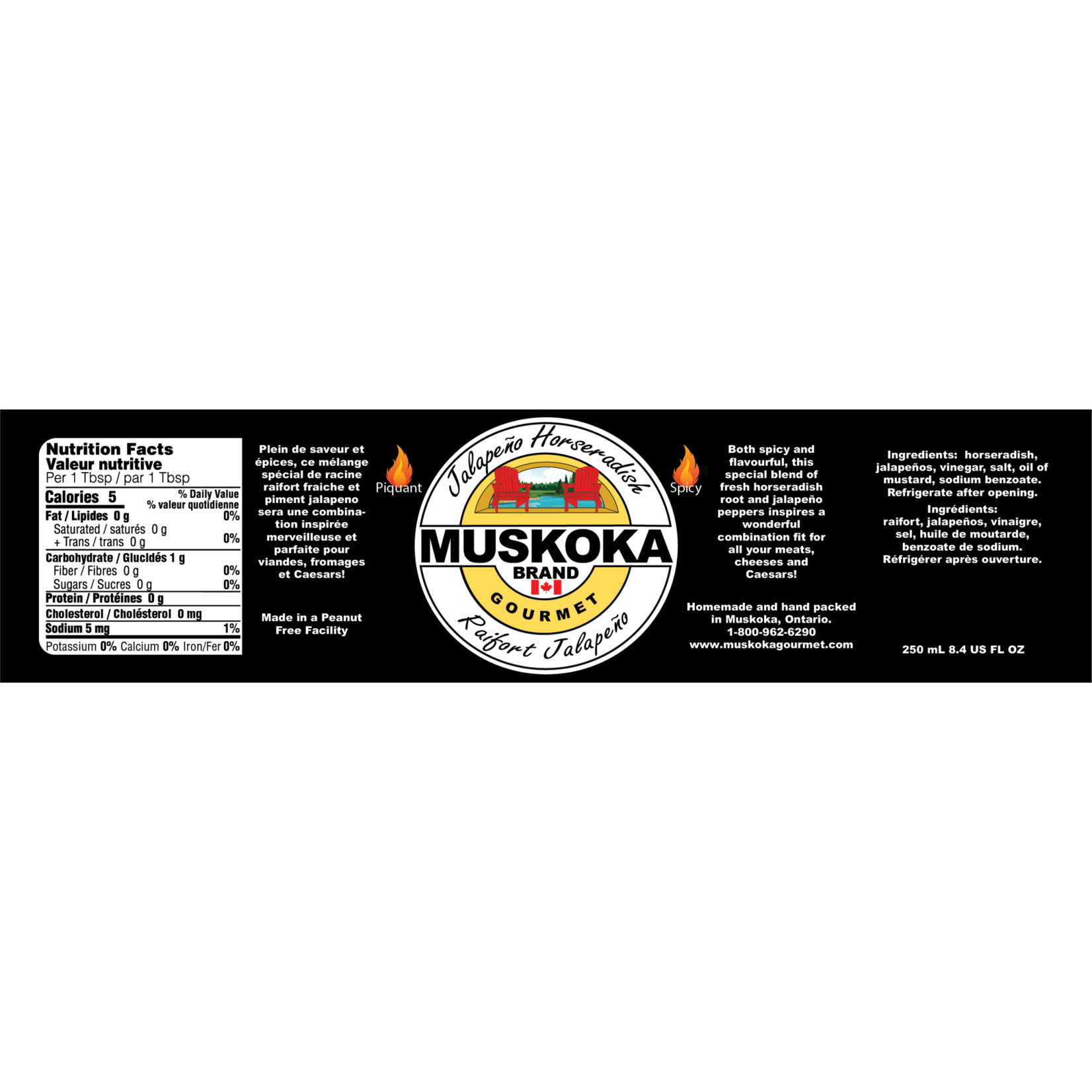 MUSKOKA GOURMET HORSERADISH