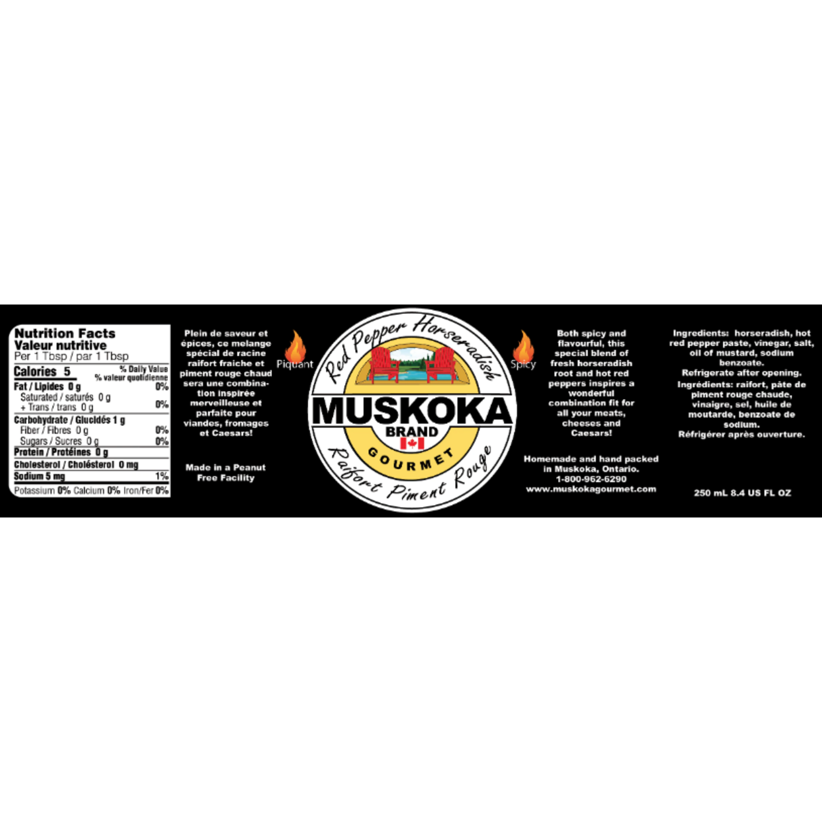 MUSKOKA GOURMET HORSERADISH