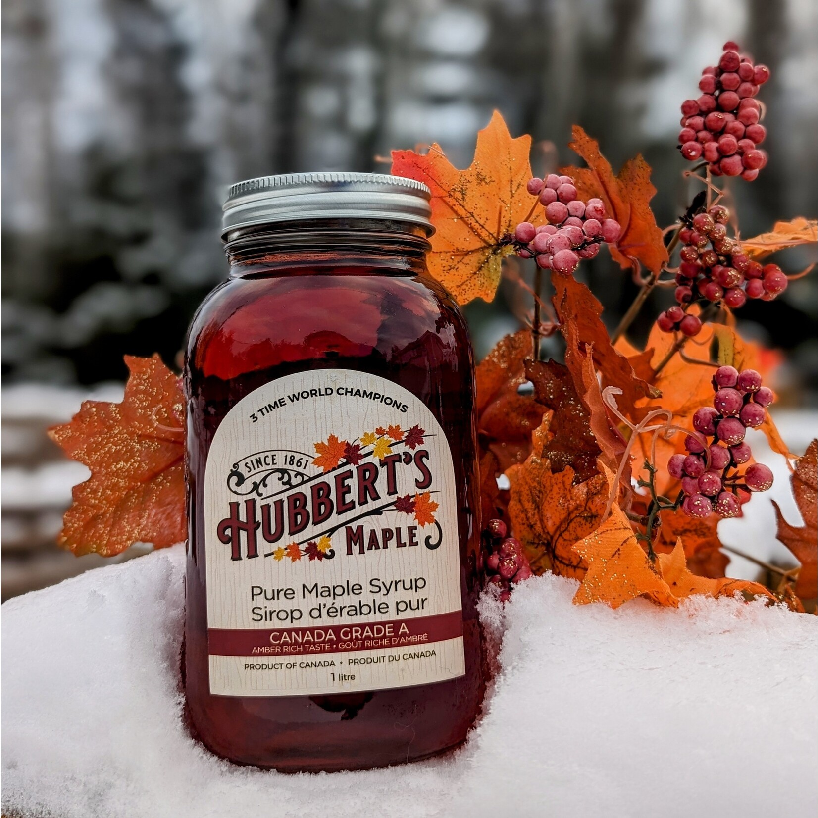 HUBBERT'S MAPLE SYRUP