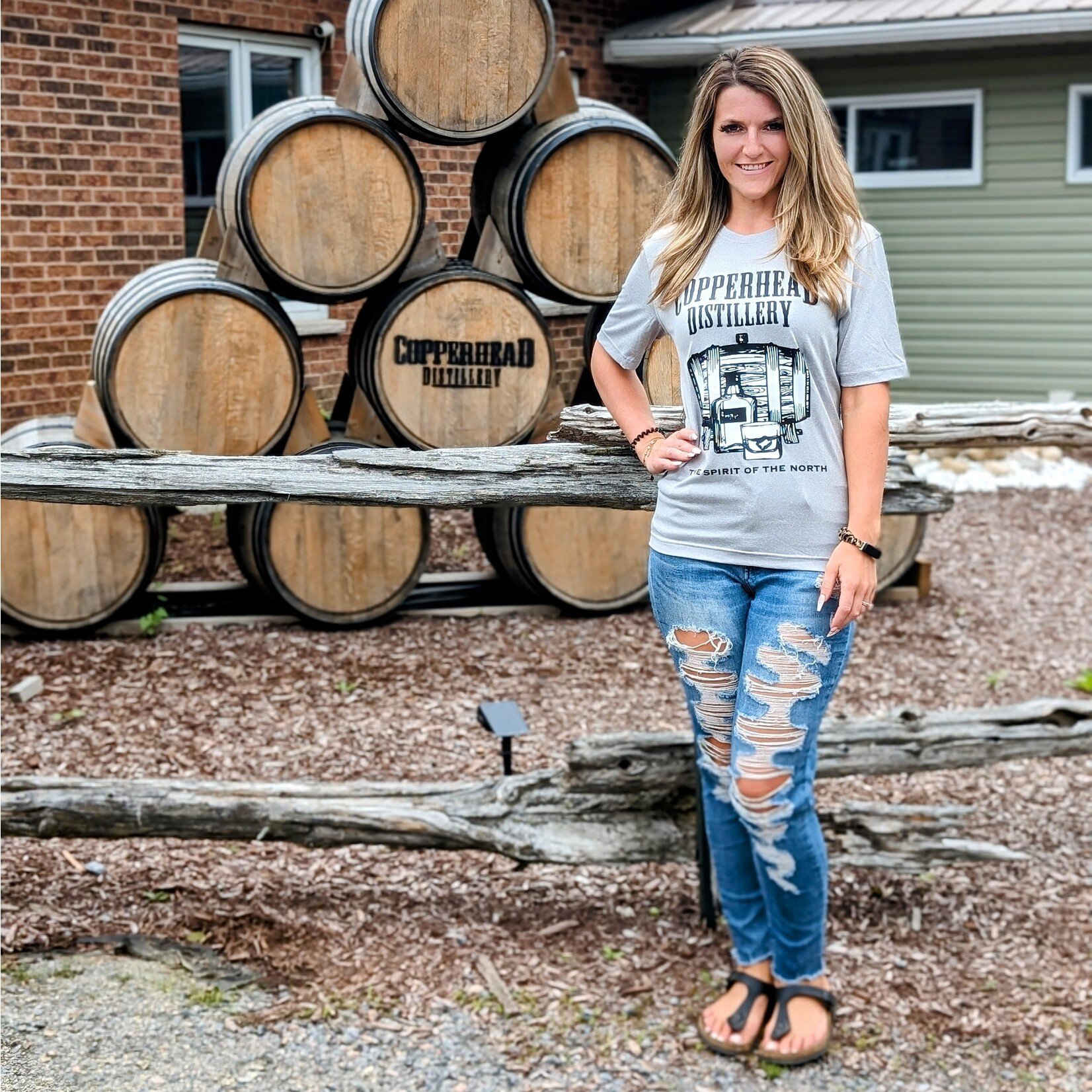 COPPERHEAD BARREL TEE