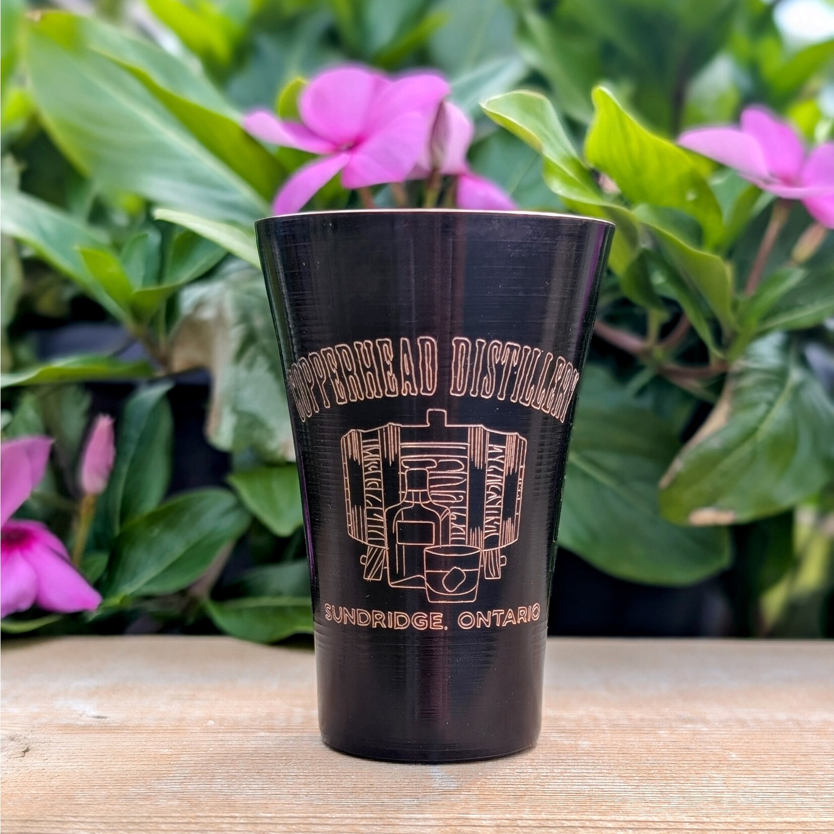 ENGRAVED SHOT GLASS