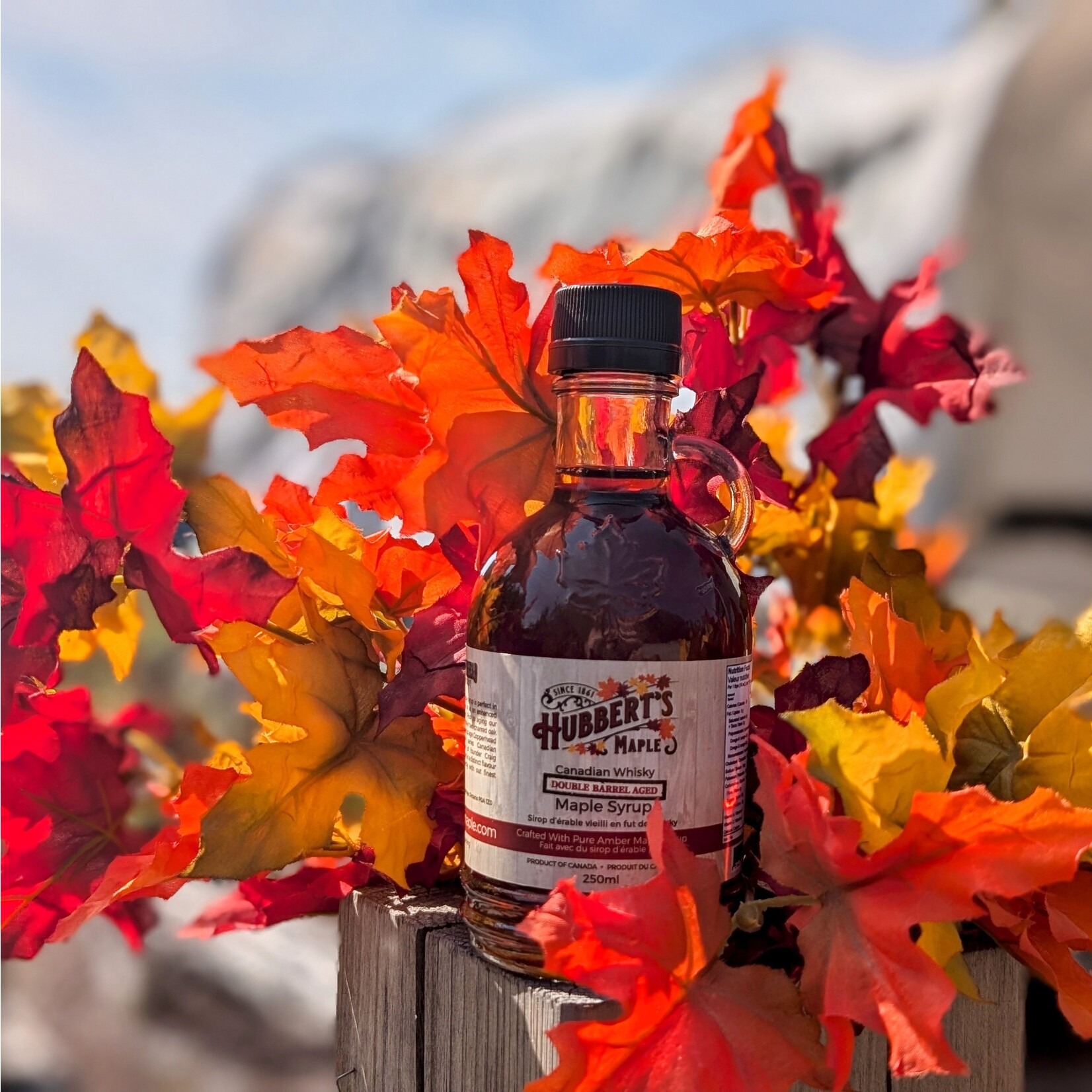 WHISKY BARREL AGED HUBBERTS MAPLE SYRUP