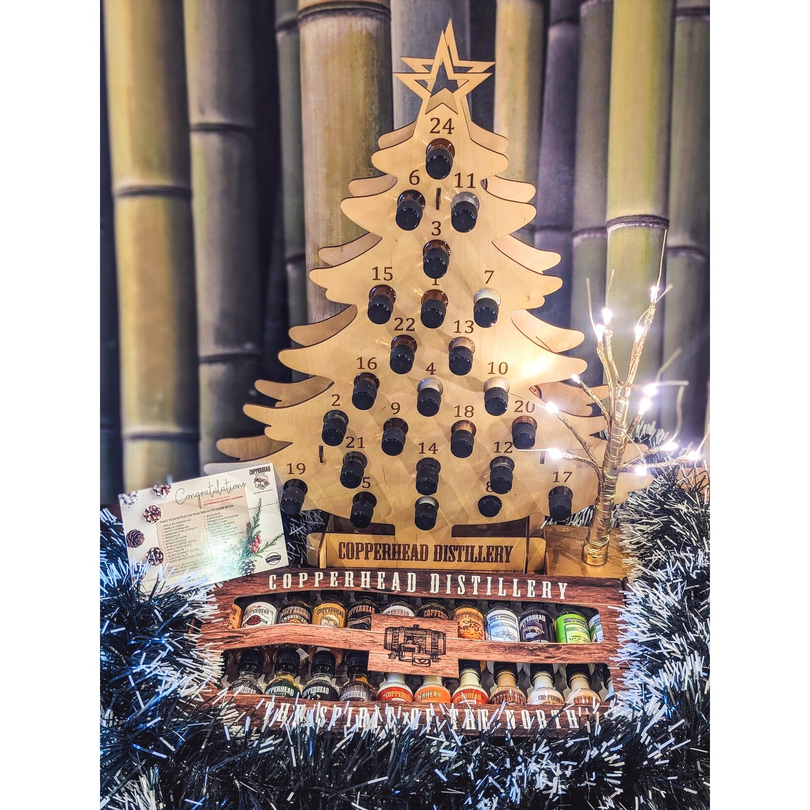 ADVENT CALENDAR TREE SET